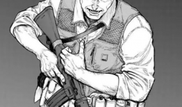 开枪漫画,漫画中的生死瞬间